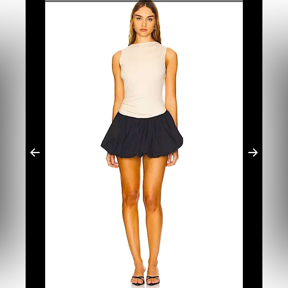 SDNY Bubble skirt creme dress - NWOT, size XS-S